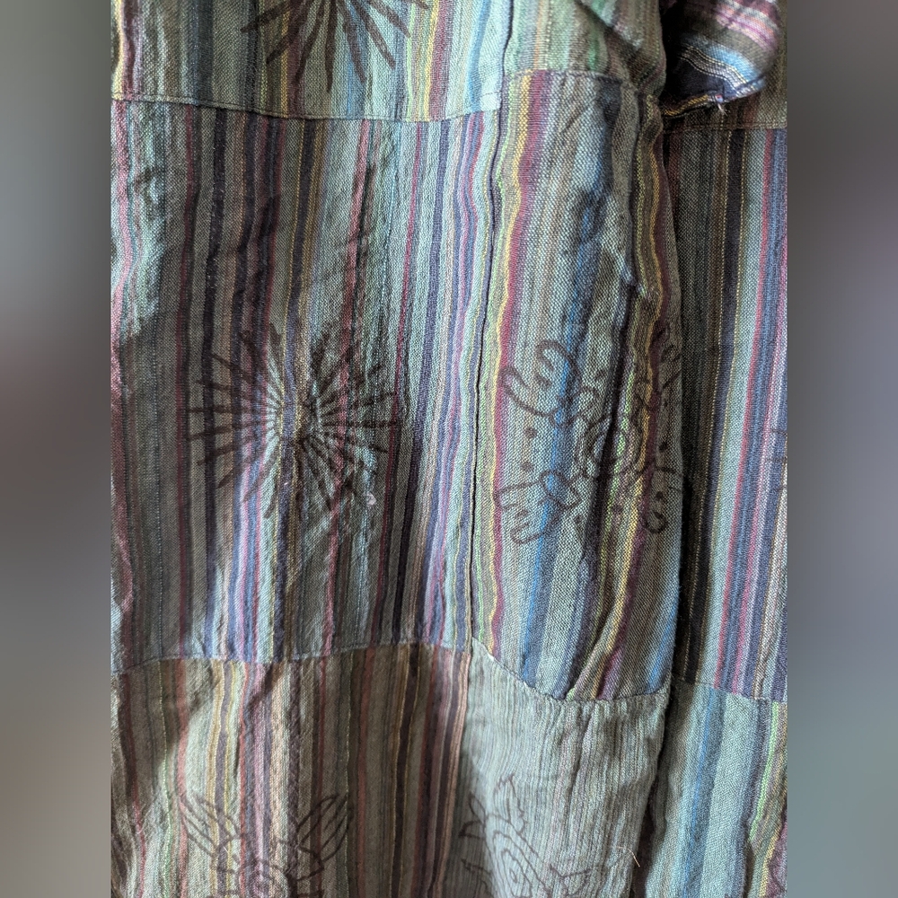 Multicolor Patchwork Pants - image 5